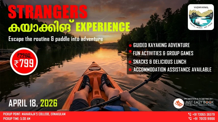 Vazhiyarikil Kayaking Experience
