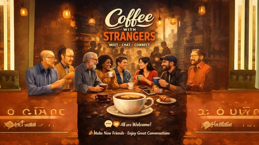 Coffee with Strangers Rithm Cafe